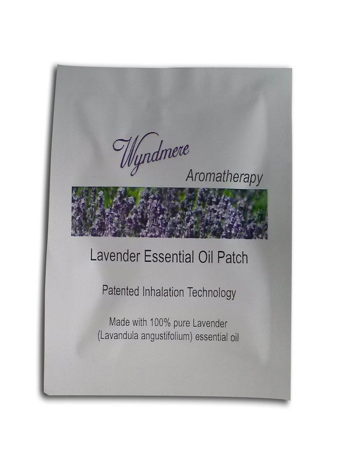 Wyndmere Lavender Aromatherapy Inhalation Patch - 1 Count - Made with 100% Pure French Lavender Essential Oil - Image 1